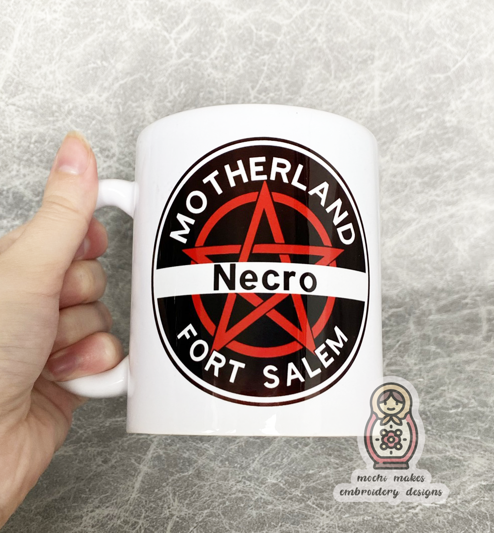 Motherland Fort Salem Witch Military Coven Mug 11oz Gift Bellweather Unit - Necro Fixer Blaster Knower