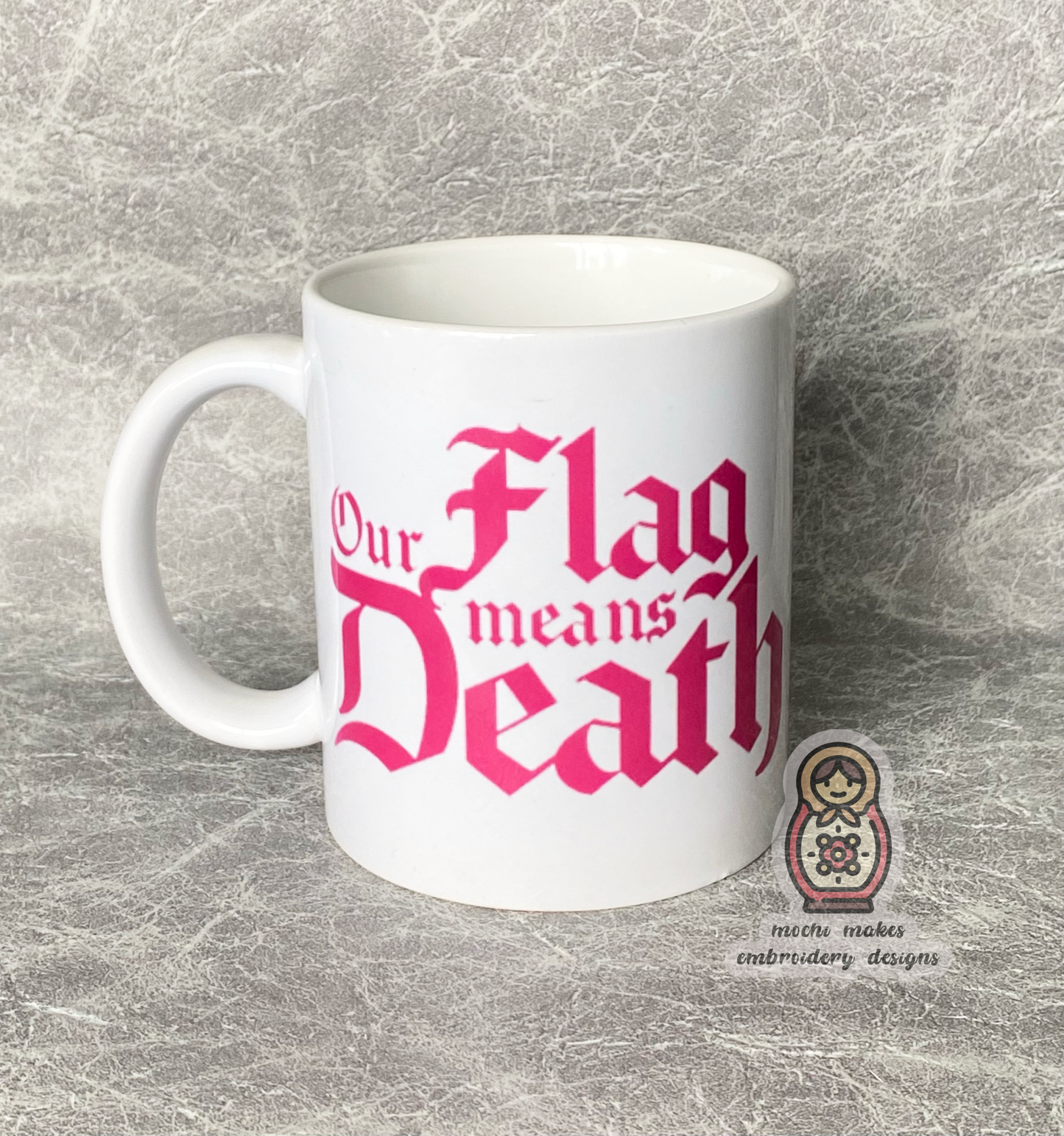 Our Flag Means Death Blackbeard Stede Bonnet 11oz Ceramic Mug