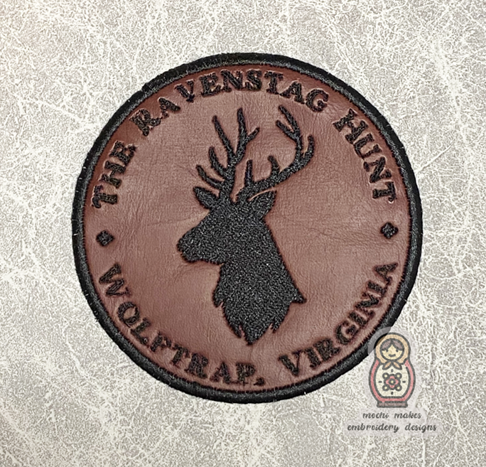 Hannibal Lector Cannibal Ravenstag Hunt Red Dragon Horror Gothic Cryptid Embroidered Vinyl Iron-On Patch Will Graham Hannigram