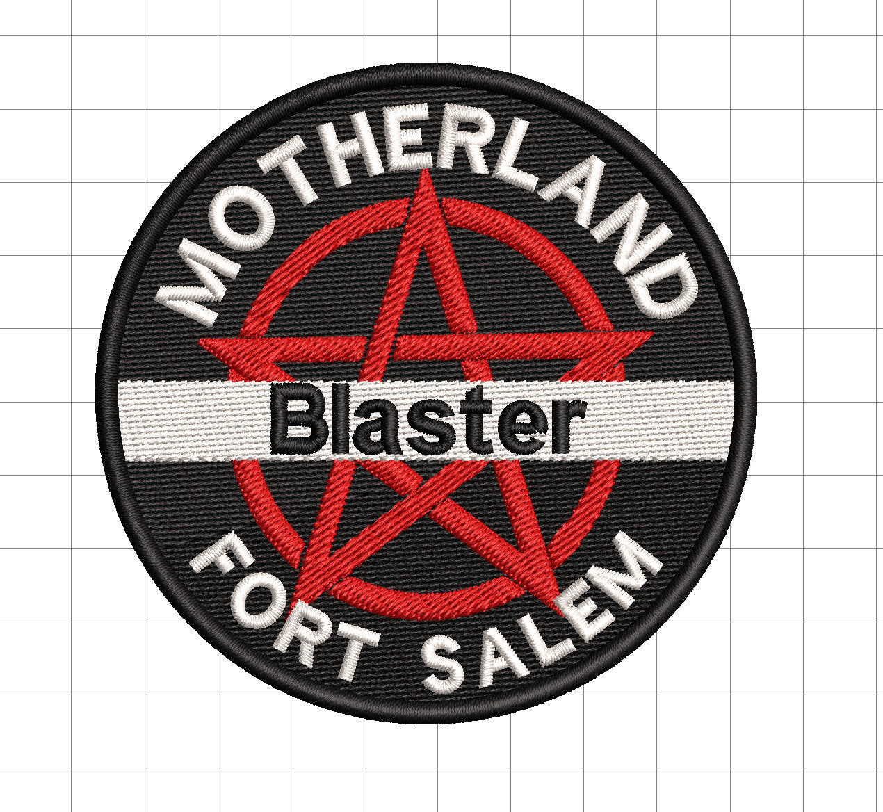 Motherland: Fort Salem Military Combat Unit Specialty Iron-on Embroidered Patch