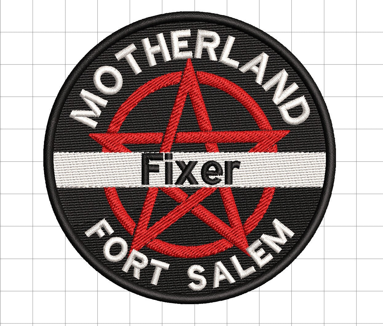 Motherland: Fort Salem Military Combat Unit Specialty Iron-on Embroidered Patch