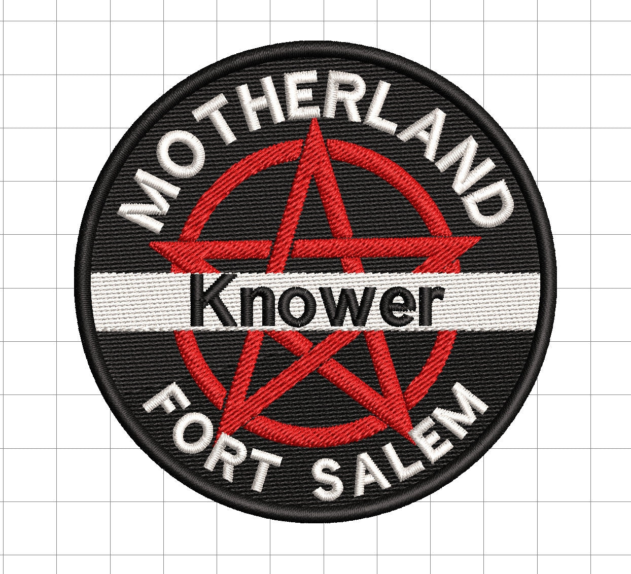 Motherland: Fort Salem Military Combat Unit Specialty Iron-on Embroidered Patch