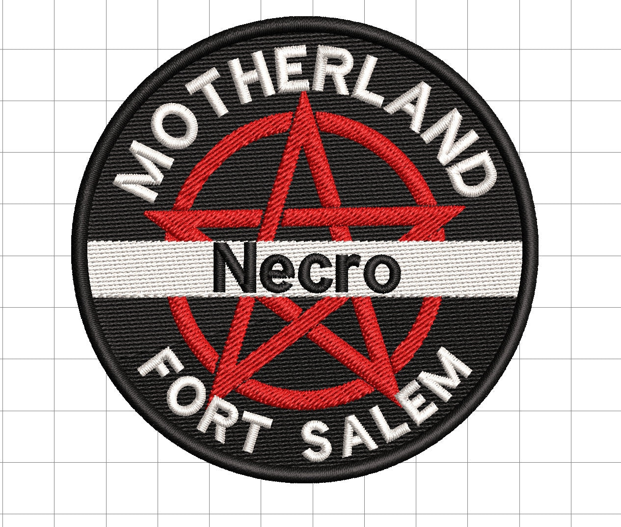 Motherland: Fort Salem Military Combat Unit Specialty Iron-on Embroidered Patch