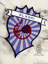 Load image into Gallery viewer, Grisha Alkemi Shadow &amp; Bone Indoor Glossy Vinyl Sticker
