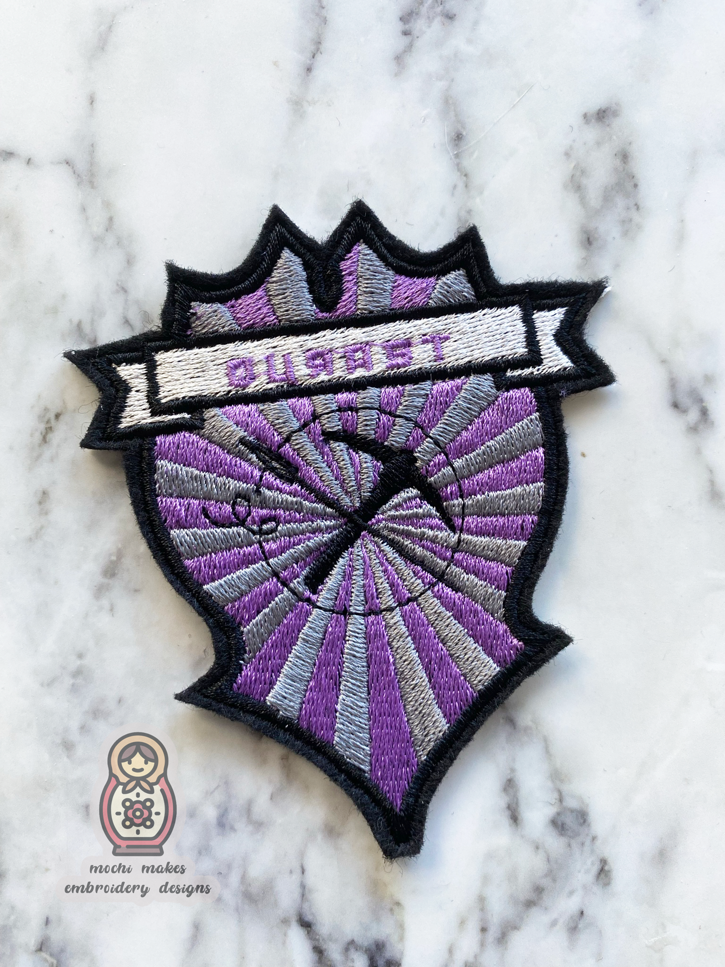 Durast Grisha Shadow and Bone Iron-On Patch