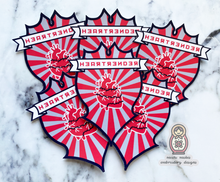 Load image into Gallery viewer, Grisha Heartrender Shadow &amp; Bone Indoor Glossy Vinyl Sticker
