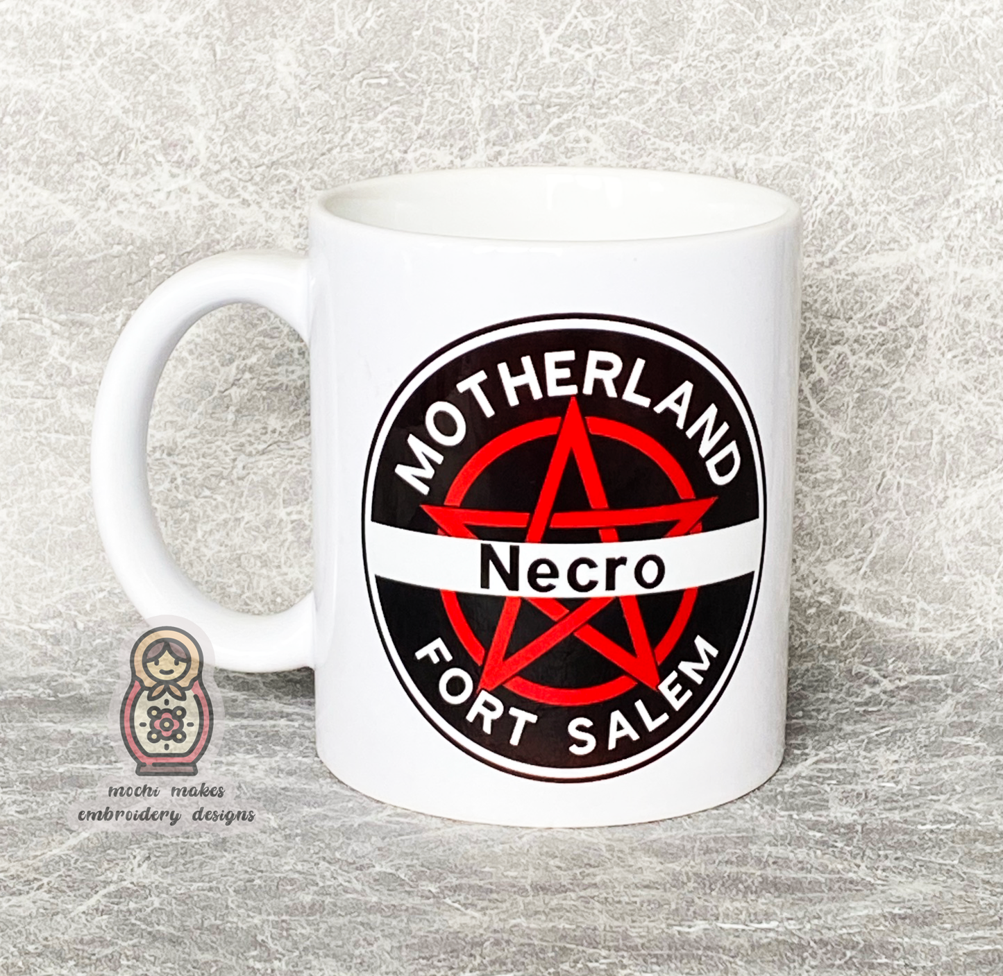 Motherland Fort Salem Witch Military Coven Mug 11oz Gift Bellweather Unit - Necro Fixer Blaster Knower