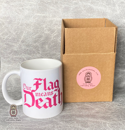 Our Flag Means Death  Blackbeard Stede Bonnet 11oz Ceramic Mug