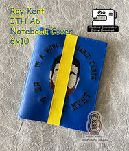 Load image into Gallery viewer, In A World of Jamie Tarts Be A Roy Kent Soccer Ted Lasso Football ITH A6 Notebook Cover Machine Embroidery Digital Download File DIY Cosplay

