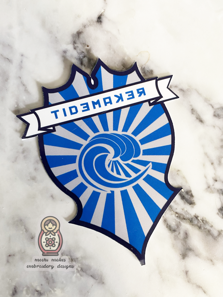Grisha Tidemaker Shadow & Bone Indoor Glossy Vinyl Sticker