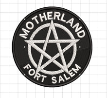 Load image into Gallery viewer, Motherland: Fort Salem Pentagram Embroidered Iron-On Patch
